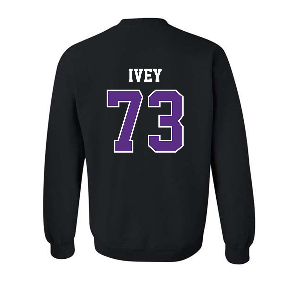 Stonehill - NCAA Football : Connor Ivey - Classic Shersey Crewneck Sweatshirt-1
