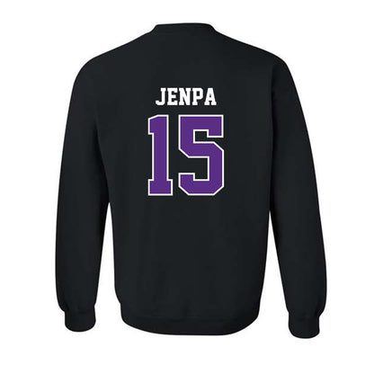 Stonehill - NCAA Men's Basketball : Norbu Jenpa - Classic Shersey Crewneck Sweatshirt-1