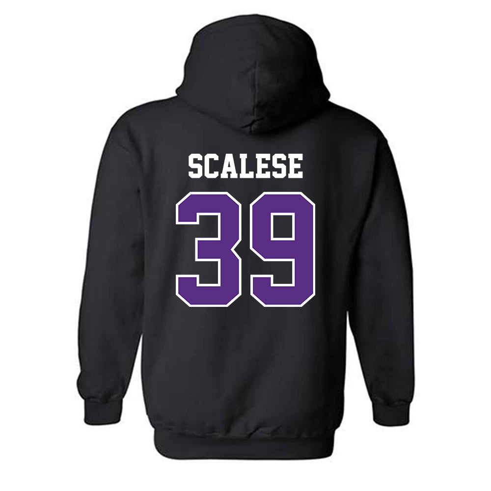 Stonehill - NCAA Football : Domenic Scalese - Classic Shersey Hooded Sweatshirt-1