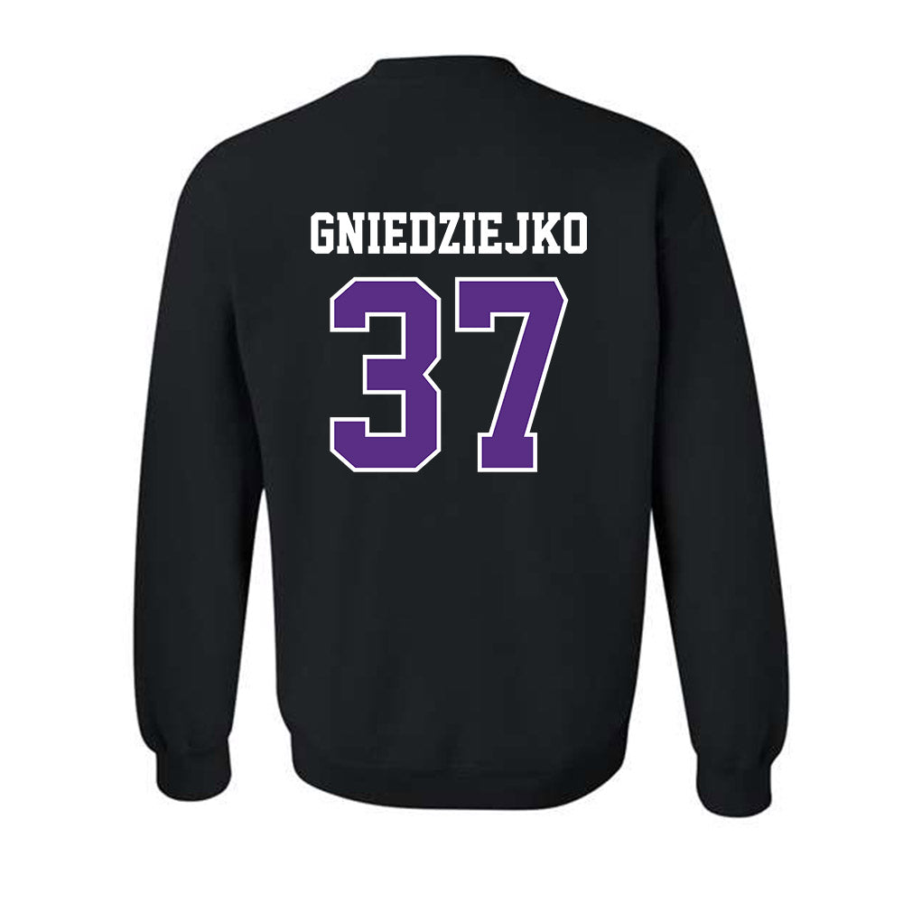 Stonehill - NCAA Men's Soccer : Patryk Gniedziejko - Classic Shersey Crewneck Sweatshirt-1