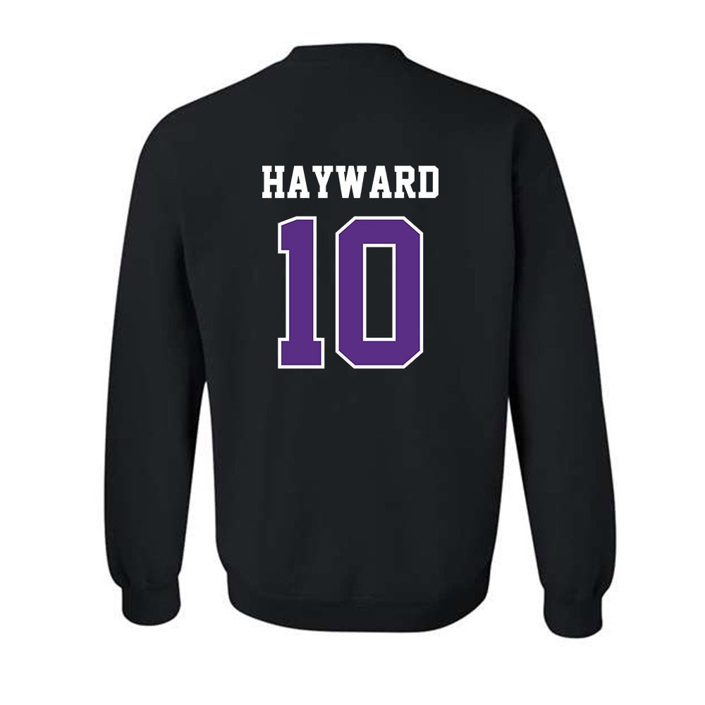 Stonehill - NCAA Women's Basketball : Sharn Hayward - Classic Shersey Crewneck Sweatshirt-1