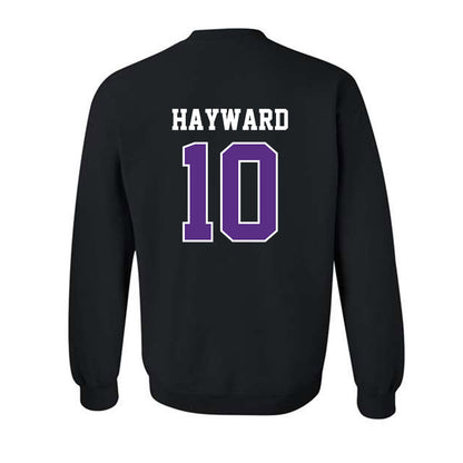 Stonehill - NCAA Women's Basketball : Sharn Hayward - Classic Shersey Crewneck Sweatshirt-1