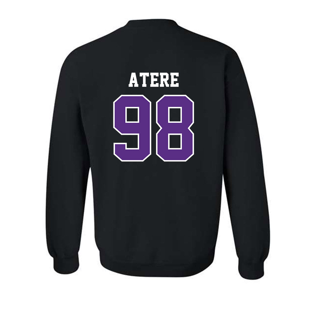 Stonehill - NCAA Football : Demilade Atere - Classic Shersey Crewneck Sweatshirt-1