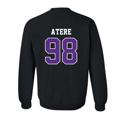 Stonehill - NCAA Football : Demilade Atere - Classic Shersey Crewneck Sweatshirt-1