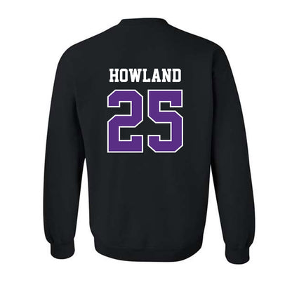 Stonehill - NCAA Baseball : Jamison Howland - Classic Shersey Crewneck Sweatshirt-1