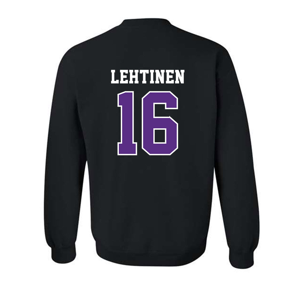Stonehill - NCAA Men's Ice Hockey : Joel Lehtinen - Classic Shersey Crewneck Sweatshirt-1