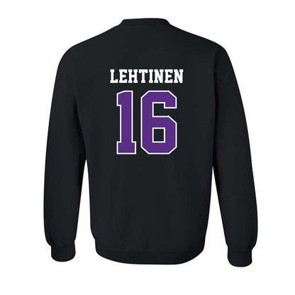 Stonehill - NCAA Men's Ice Hockey : Joel Lehtinen - Classic Shersey Crewneck Sweatshirt-1