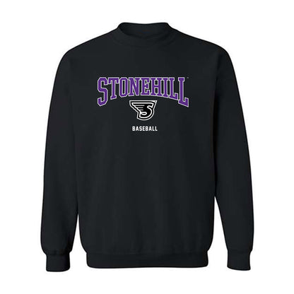 Stonehill - NCAA Baseball : Grayson Sparr - Classic Shersey Crewneck Sweatshirt-0