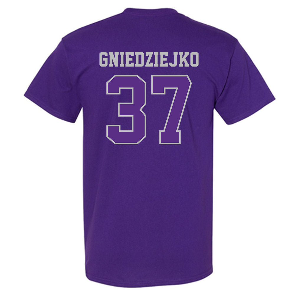 Stonehill - NCAA Men's Soccer : Patryk Gniedziejko - Classic Shersey T-Shirt-1