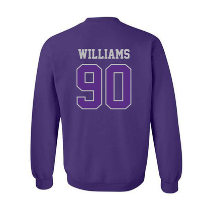 Stonehill - NCAA Football : Pj Williams - Classic Shersey Crewneck Sweatshirt-1