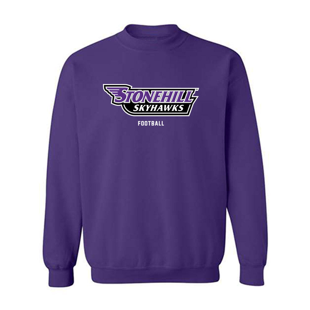 Stonehill - NCAA Football : Vahn Friday - Classic Shersey Crewneck Sweatshirt-0