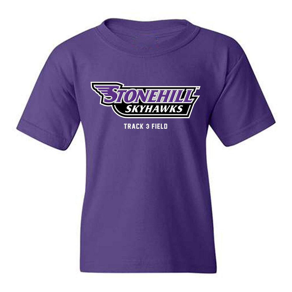 Stonehill - NCAA Men's Track & Field (Indoor) : Drew Pierson - Classic Shersey Youth T-Shirt-0