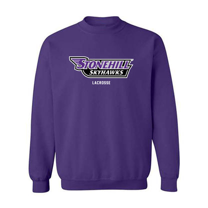 Stonehill - NCAA Women's Lacrosse : Jennaveve Koch - Classic Shersey Crewneck Sweatshirt-0