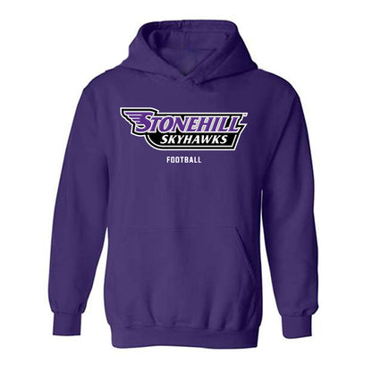 Stonehill - NCAA Football : Alexander Visconti - Classic Shersey Hooded Sweatshirt-0