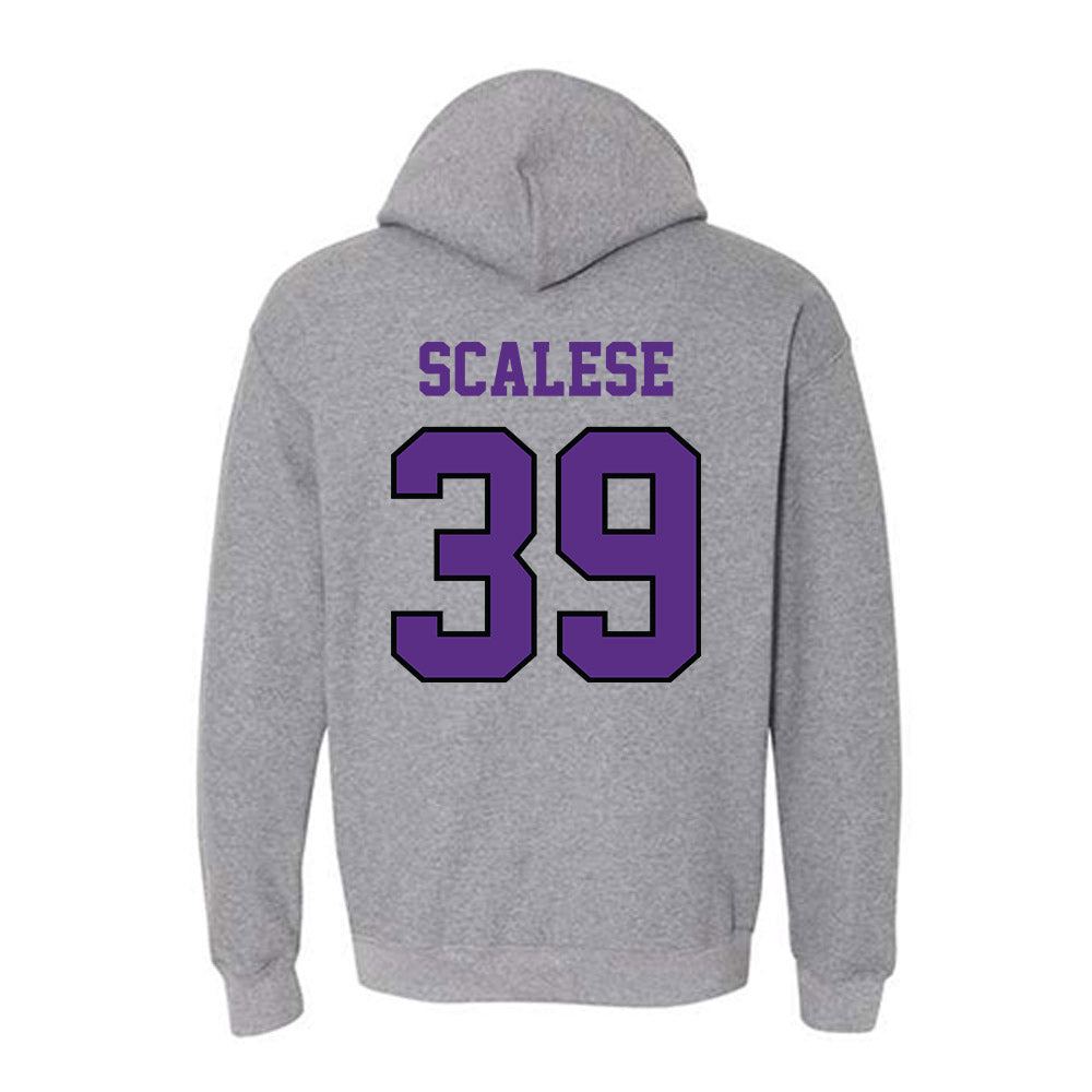 Stonehill - NCAA Football : Domenic Scalese - Classic Shersey Hooded Sweatshirt-1