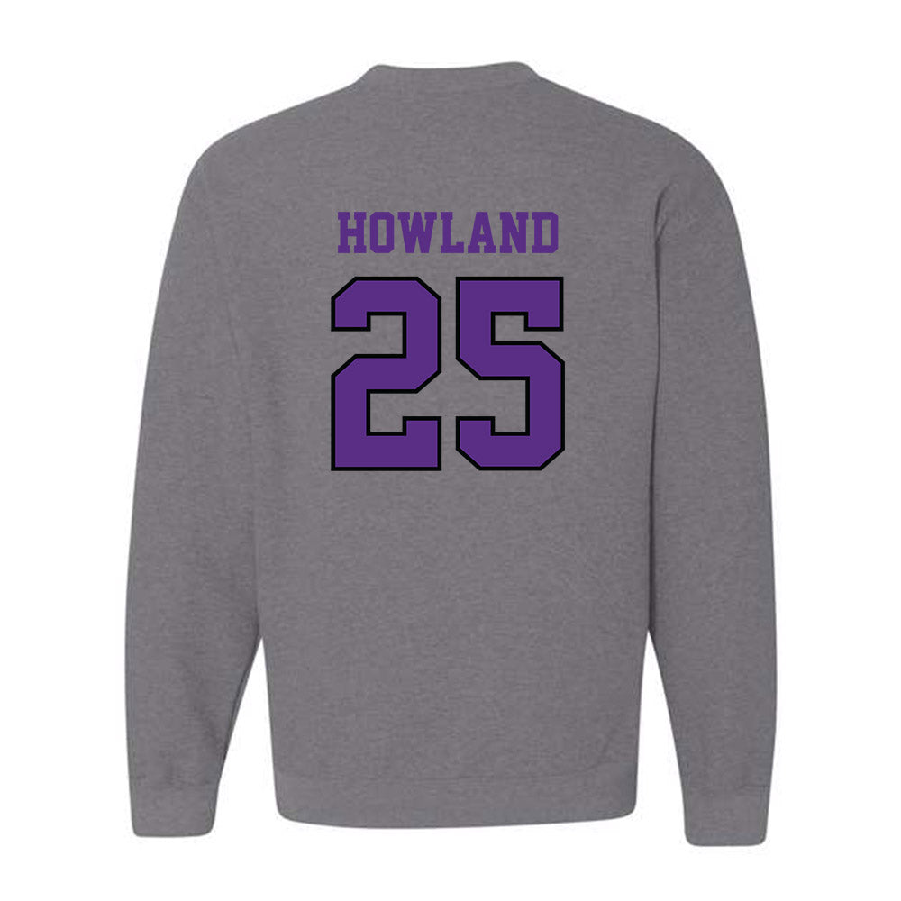 Stonehill - NCAA Baseball : Jamison Howland - Classic Shersey Crewneck Sweatshirt-1