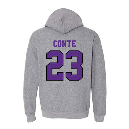 Stonehill - NCAA Softball : Shannon Conte - Classic Shersey Hooded Sweatshirt-1