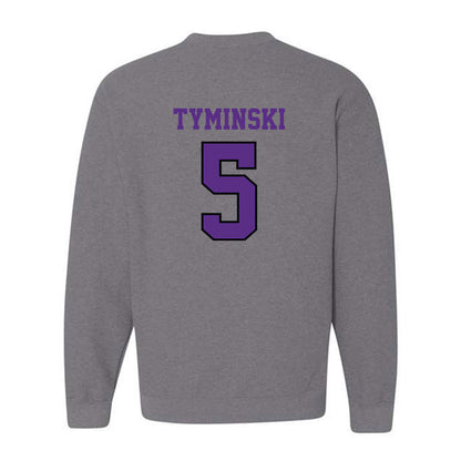 Stonehill - NCAA Football : Damian Tyminski - Classic Shersey Crewneck Sweatshirt-1