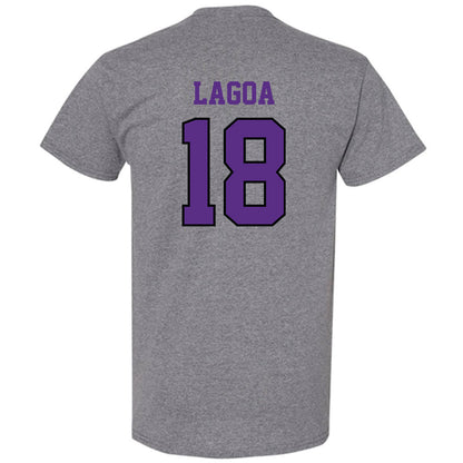 Stonehill - NCAA Men's Soccer : Nathan Lagoa - Classic Shersey T-Shirt-1