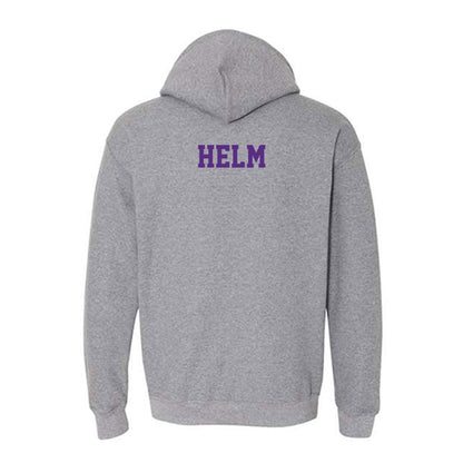 Stonehill - NCAA Men's Tennis : Charles Helm - Classic Shersey Hooded Sweatshirt-1
