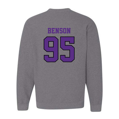 Stonehill - NCAA Football : Brian Benson - Classic Shersey Crewneck Sweatshirt-1