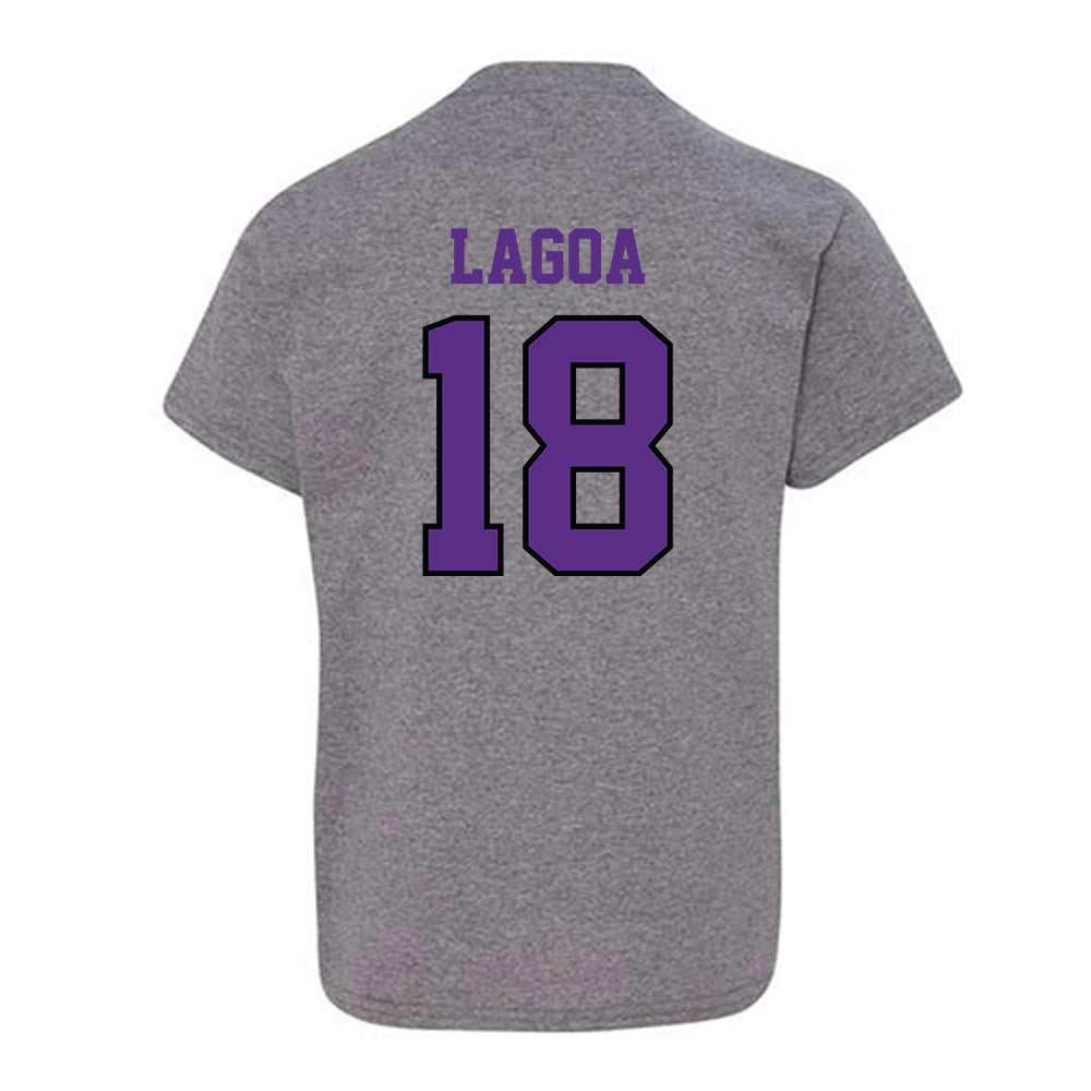 Stonehill - NCAA Men's Soccer : Nathan Lagoa - Classic Shersey Youth T-Shirt-1