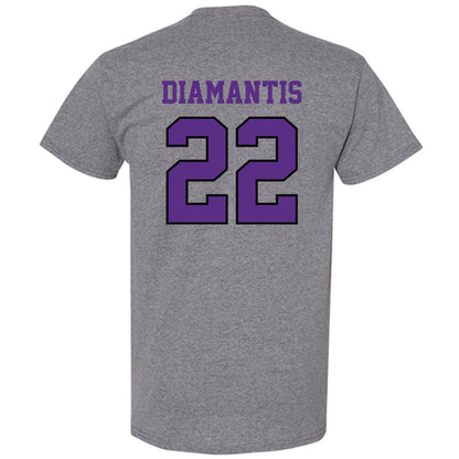 Stonehill - NCAA Men's Basketball : Charles Diamantis - Classic Shersey T-Shirt-1