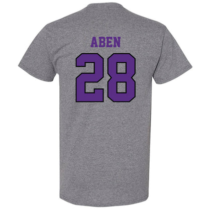 Stonehill - NCAA Men's Ice Hockey : Zachary Aben - Classic Shersey T-Shirt-1