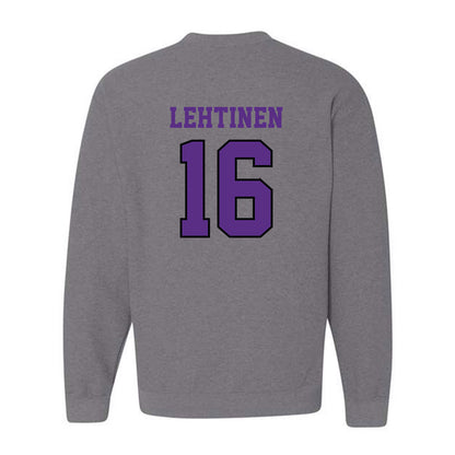 Stonehill - NCAA Men's Ice Hockey : Joel Lehtinen - Classic Shersey Crewneck Sweatshirt-1