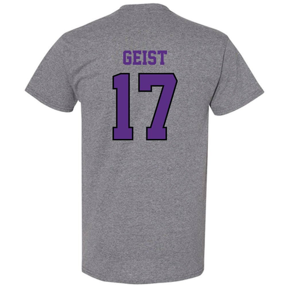 Stonehill - NCAA Women's Ice Hockey : Lily Geist - Classic Shersey T-Shirt-1