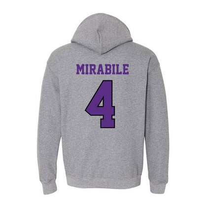 Stonehill - NCAA Women's Field Hockey : Karleigh Mirabile - Classic Shersey Hooded Sweatshirt-1