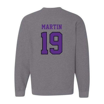 Stonehill - NCAA Baseball : Adam Martin - Classic Shersey Crewneck Sweatshirt-1