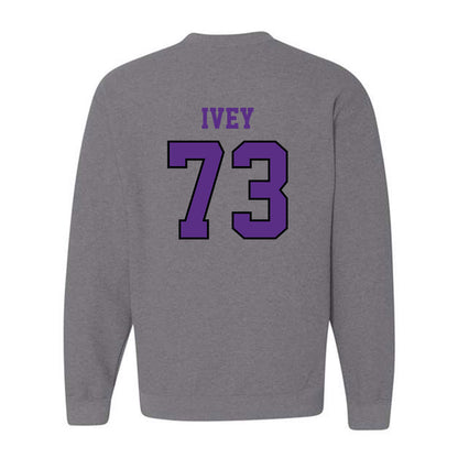 Stonehill - NCAA Football : Connor Ivey - Classic Shersey Crewneck Sweatshirt-1