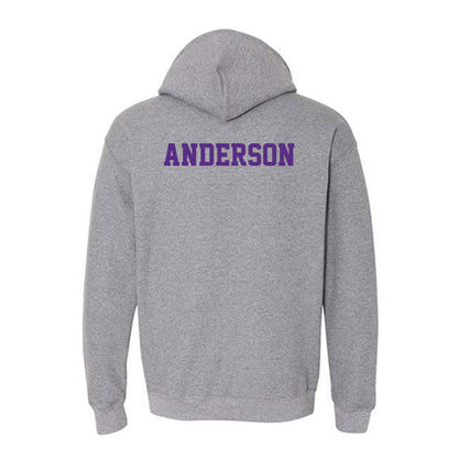 Stonehill - NCAA Women's Golf : Caitlin Anderson - Classic Shersey Hooded Sweatshirt-1