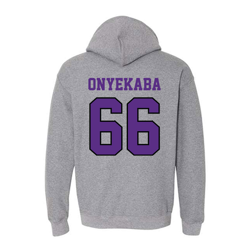 Stonehill - NCAA Football : Lotanna Onyekaba - Classic Shersey Hooded Sweatshirt-1