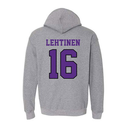 Stonehill - NCAA Men's Ice Hockey : Joel Lehtinen - Classic Shersey Hooded Sweatshirt-1