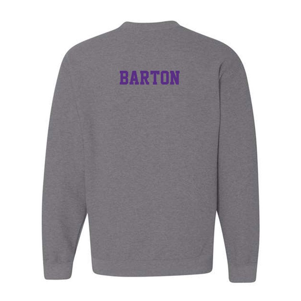 Stonehill - NCAA Women's Track & Field (Indoor) : Kendall Barton - Classic Shersey Crewneck Sweatshirt-1