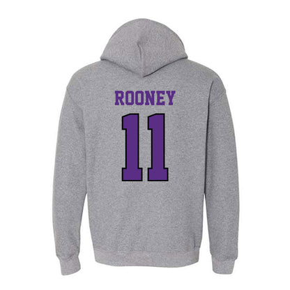 Stonehill - NCAA Women's Volleyball : Alayna Rooney - Classic Shersey Hooded Sweatshirt-1