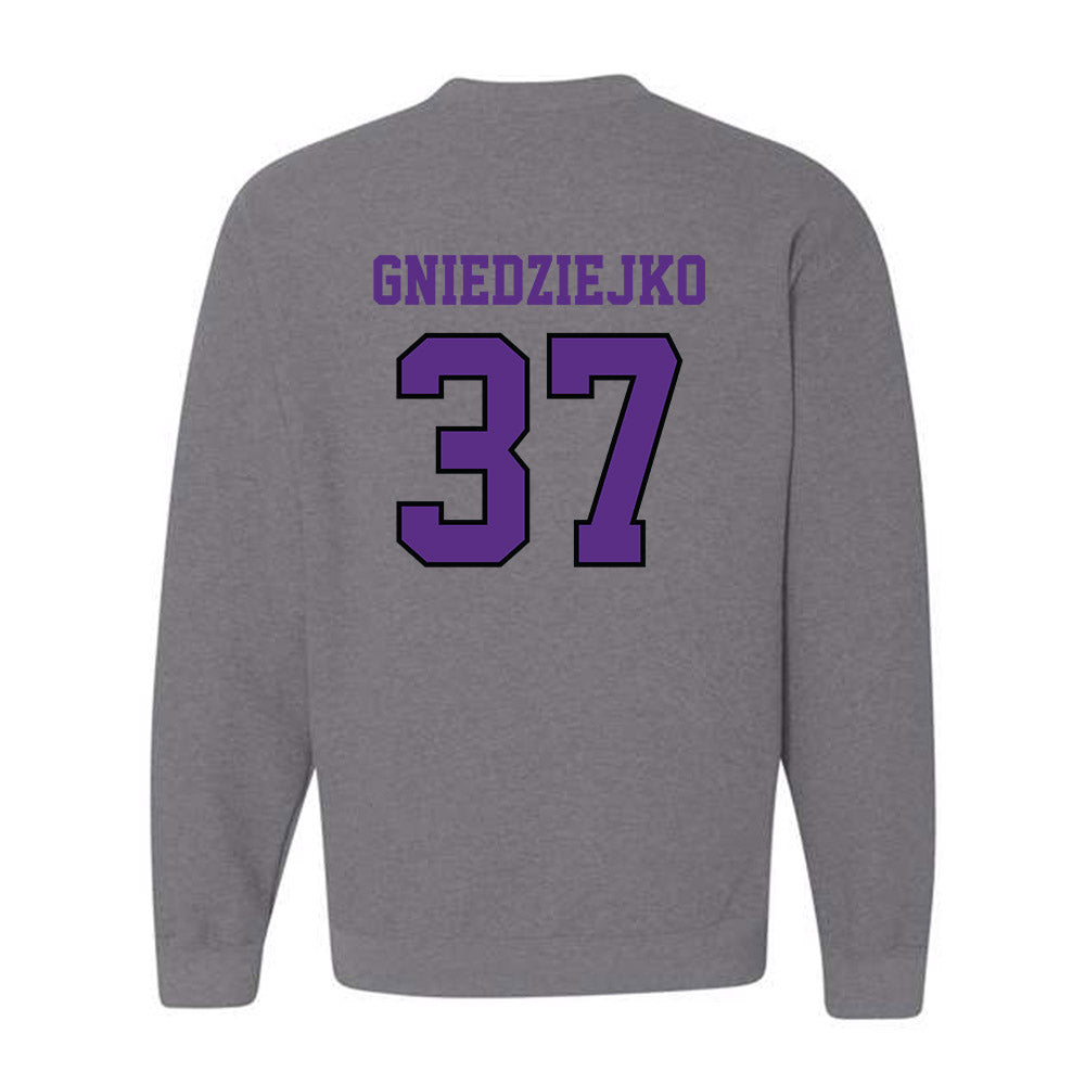 Stonehill - NCAA Men's Soccer : Patryk Gniedziejko - Classic Shersey Crewneck Sweatshirt-1