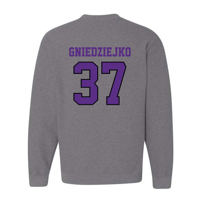 Stonehill - NCAA Men's Soccer : Patryk Gniedziejko - Classic Shersey Crewneck Sweatshirt-1