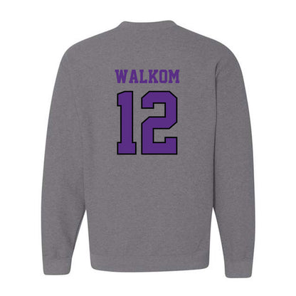 Stonehill - NCAA Women's Ice Hockey : Brianna Walkom - Classic Shersey Crewneck Sweatshirt-1