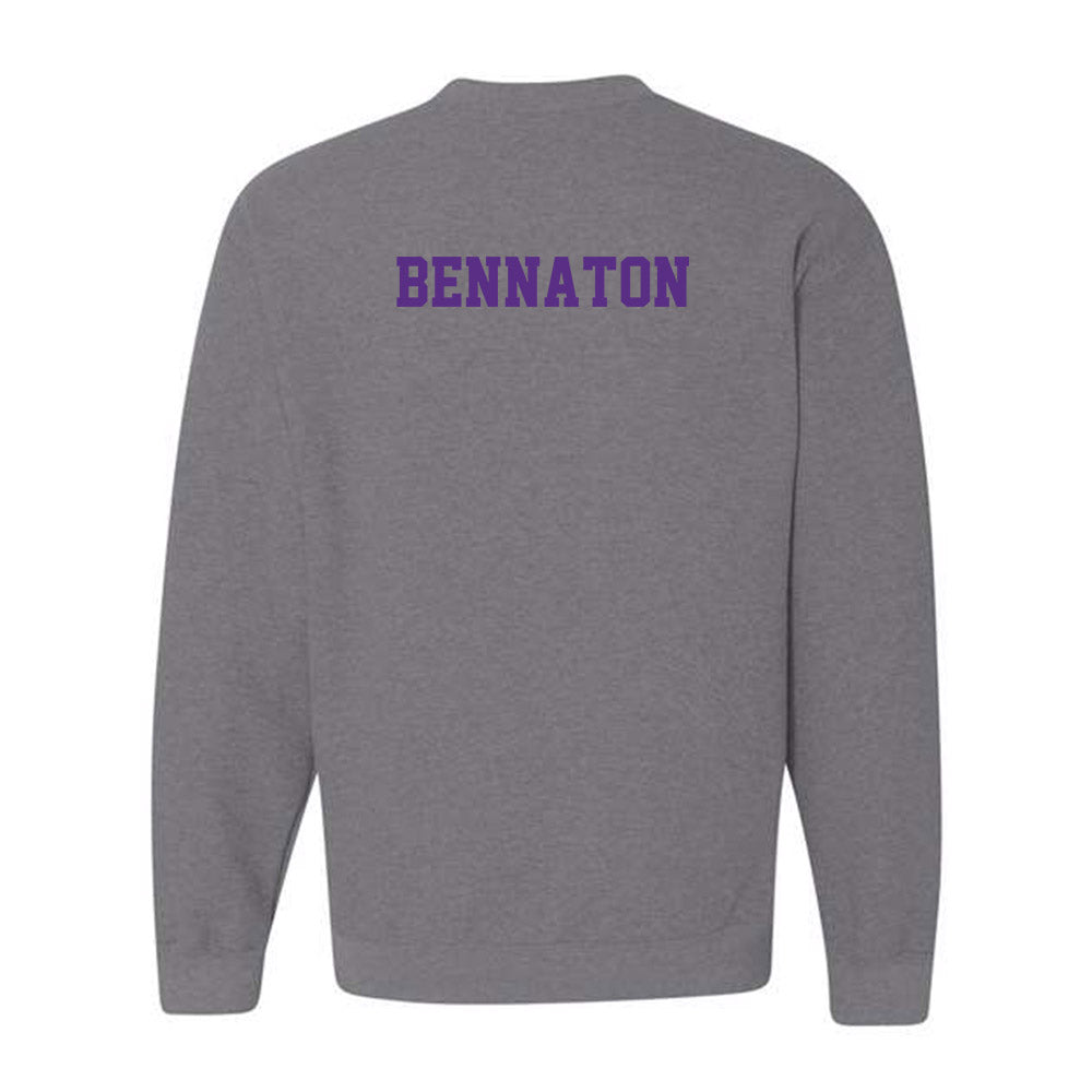 Stonehill - NCAA Men's Tennis : Guillermo Bennaton - Classic Shersey Crewneck Sweatshirt-1