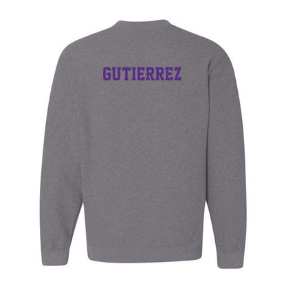 Stonehill - NCAA Men's Tennis : Javier Gutierrez - Classic Shersey Crewneck Sweatshirt-1