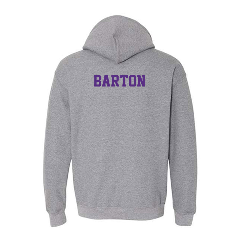 Stonehill - NCAA Women's Track & Field (Indoor) : Kendall Barton - Classic Shersey Hooded Sweatshirt-1
