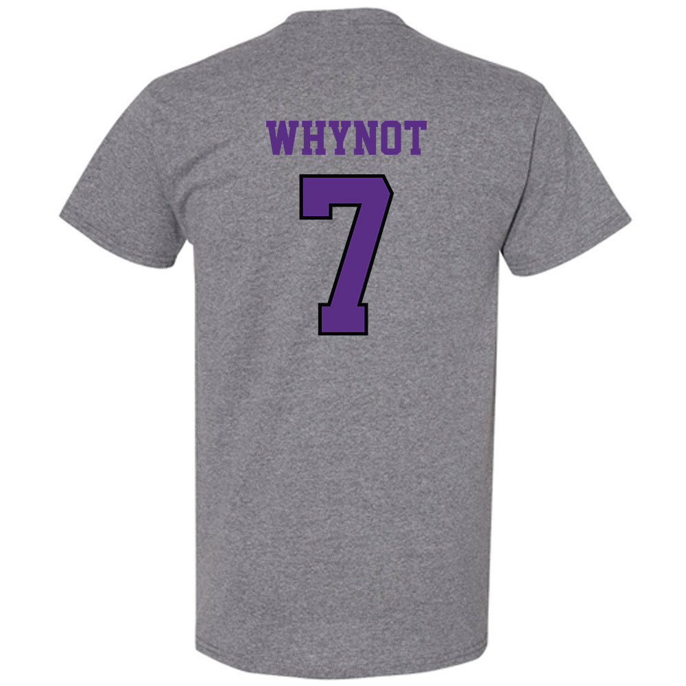Stonehill - NCAA Women's Ice Hockey : Reagan Whynot - Classic Shersey T-Shirt-1