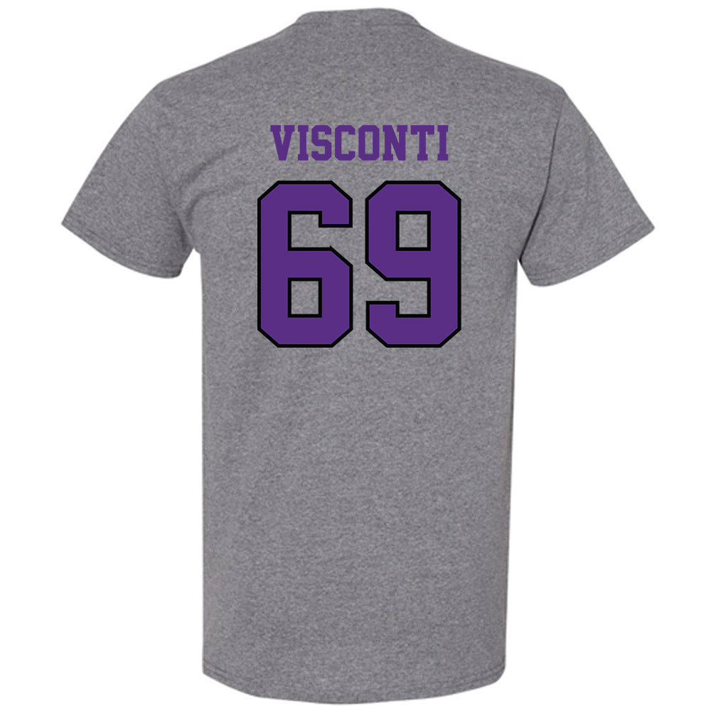Stonehill - NCAA Football : Alexander Visconti - Classic Shersey T-Shirt-1