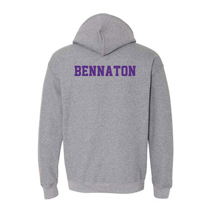 Stonehill - NCAA Men's Tennis : Guillermo Bennaton - Classic Shersey Hooded Sweatshirt-1
