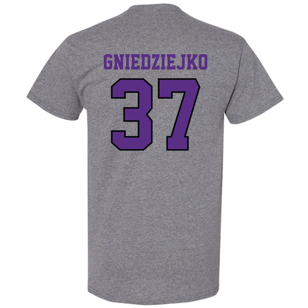 Stonehill - NCAA Men's Soccer : Patryk Gniedziejko - Classic Shersey T-Shirt-1