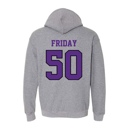 Stonehill - NCAA Football : Vahn Friday - Classic Shersey Hooded Sweatshirt-1