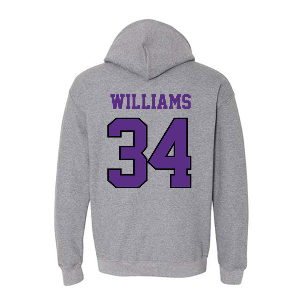 Stonehill - NCAA Football : Ja'Dyn Williams - Classic Shersey Hooded Sweatshirt-1